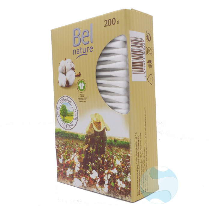 Boîte de 200 cotons-tiges écologiques