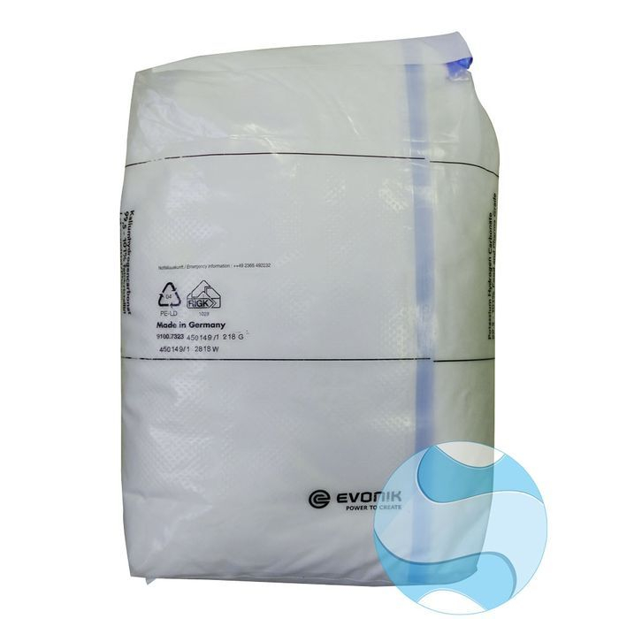 Bicarbonate de potassium - sac de 25 kg de la compagnie du bicarbonate (verso)