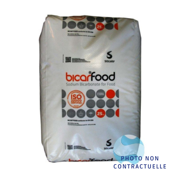 bicarbonate alimentaire en sac de 25kg photo non contractuelle