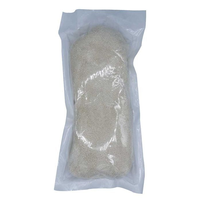 Bonnet blanc en coton égyptien dans son emballage