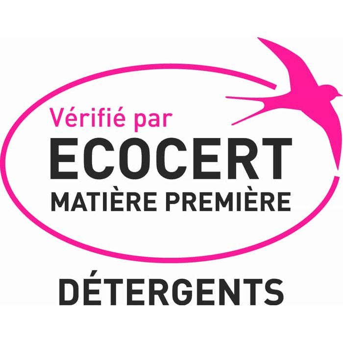 Produit conforme au référentiel Ecocert ECODETERGENTS
