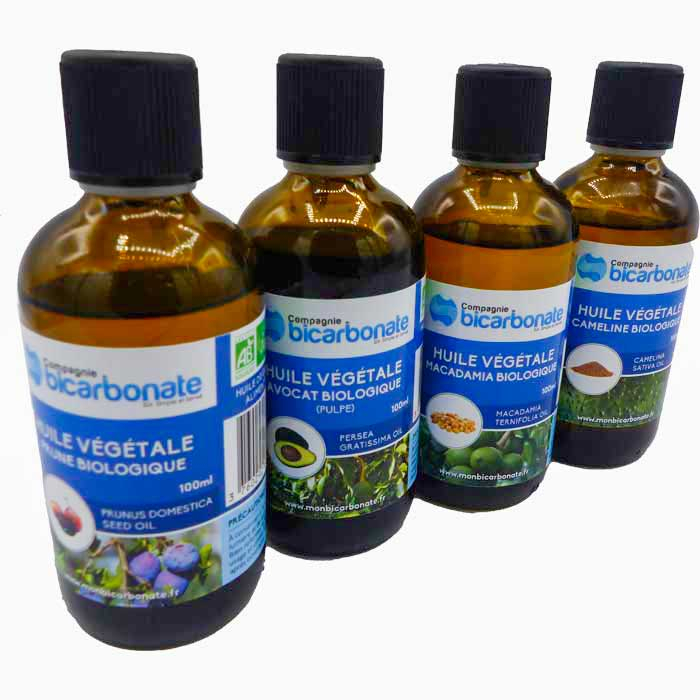 Gamme d'huiles végétales