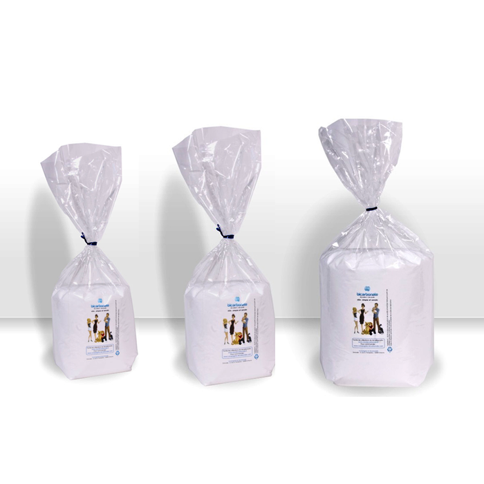 Packs TRIO granulométrie bicarbonate alimentaire