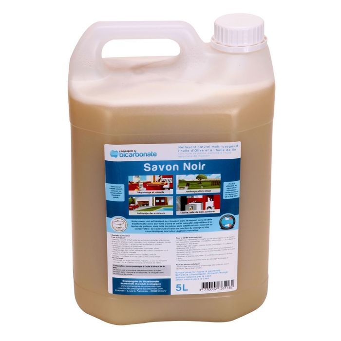 Savon Noir 5 litres Compagnie du Bicarbonate