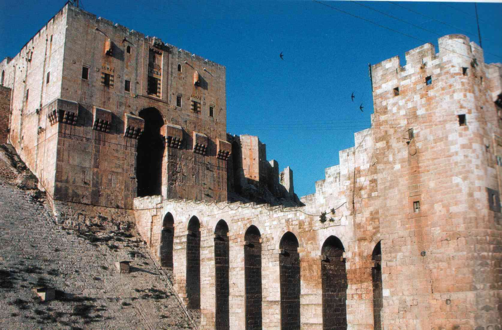 Ville d'Alep en Syrie - La Citadelle