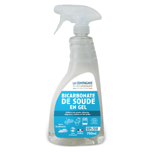 Face avant de notre spray Bicarbonate en gel 750ml