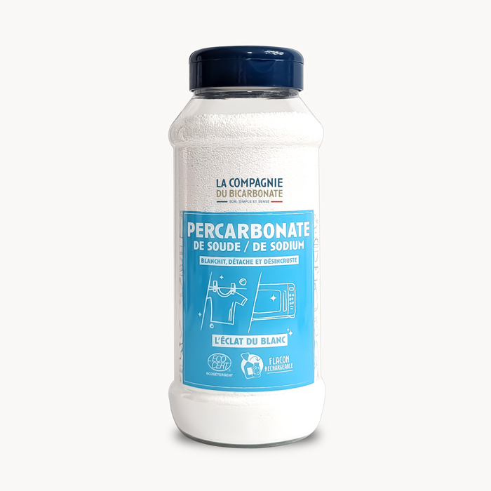 Percarbonate de sodium (de soude) - Flacon rechargeable 1,1 kg - Ecocert
