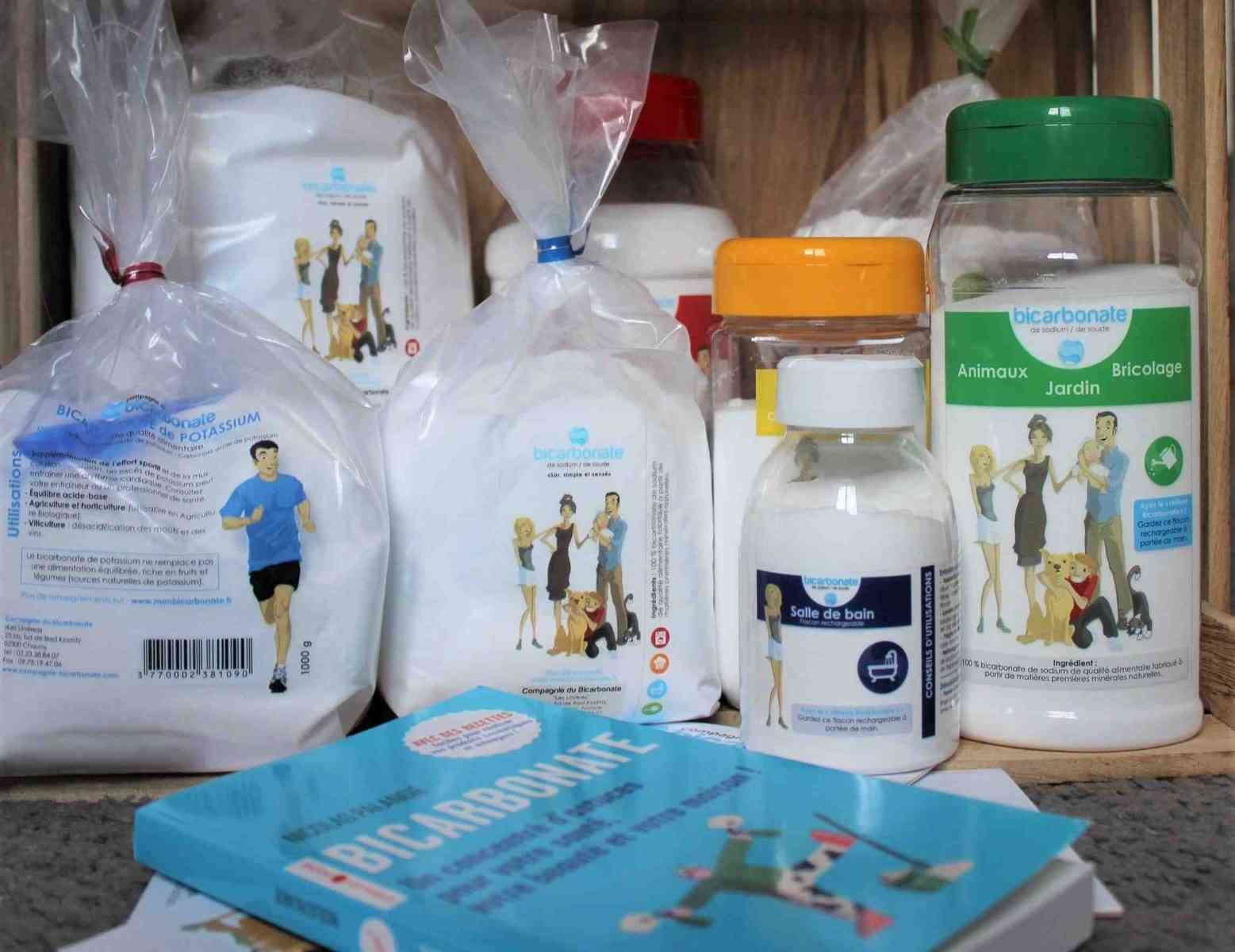 Notre gamme de bicarbonate